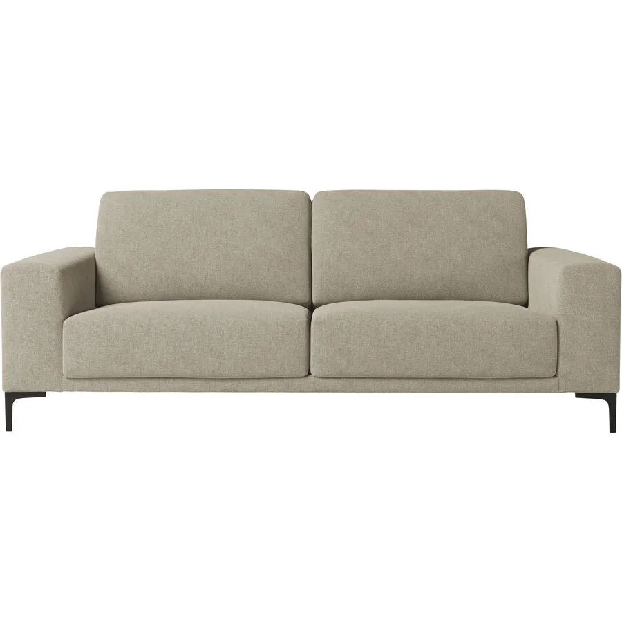 Sofa Bivio Polyester/Polypropylen beige B 224 T 88 cm