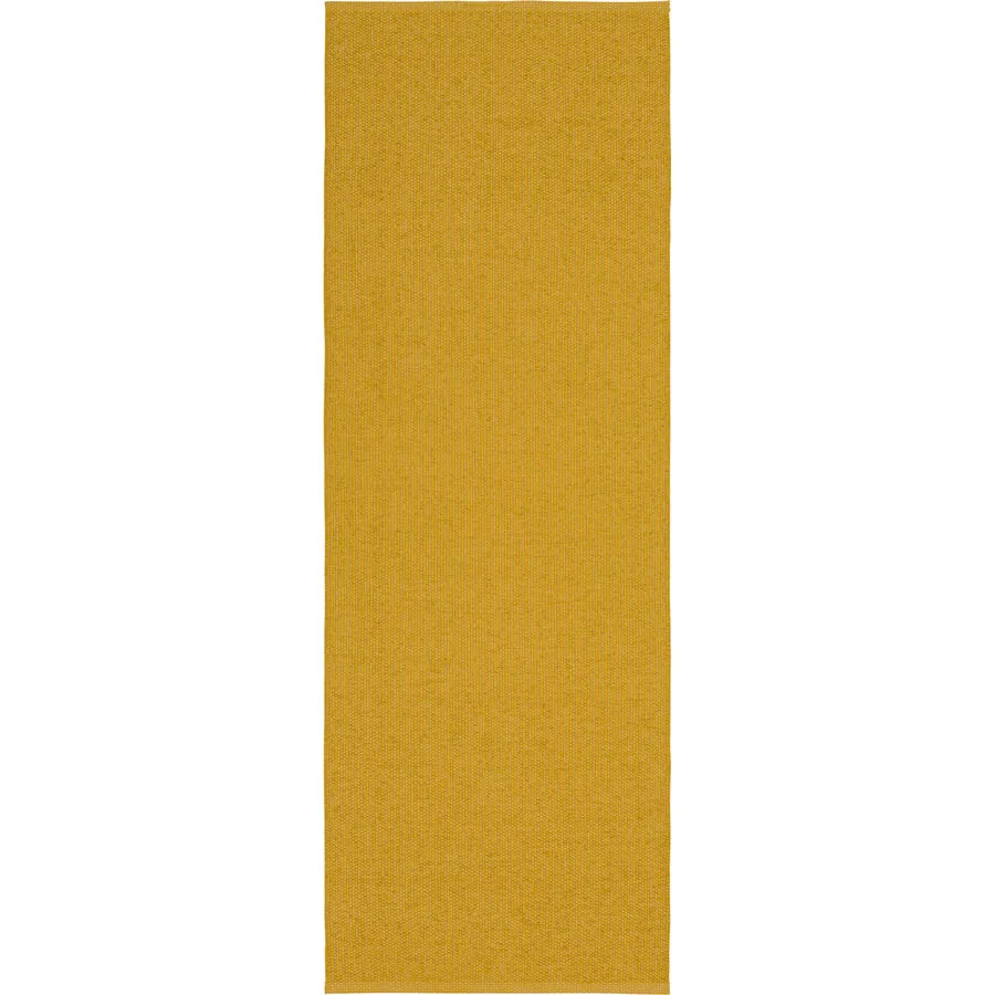 HORREDSMATTAN Outdoor-Teppich Solo Gelb 200 cm 200 cm - Farbe: senfgelb - Material: PVC - Outdoor-Teppich