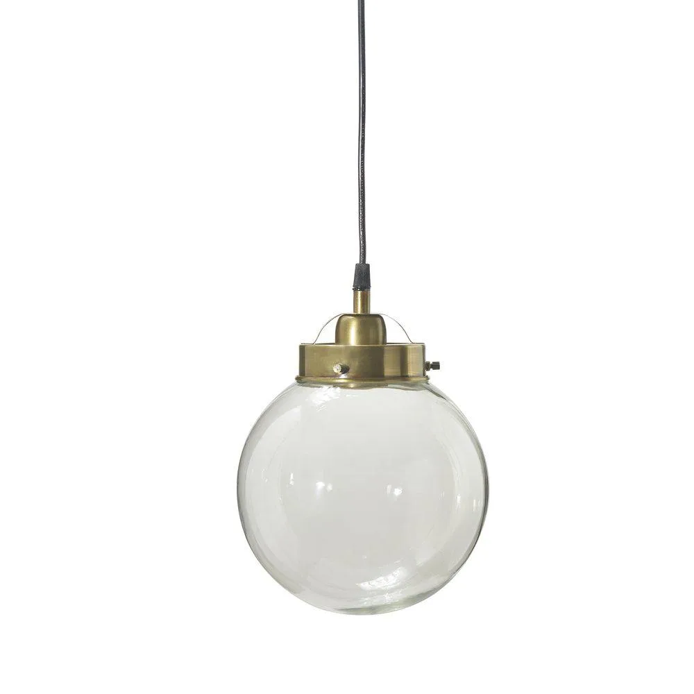 Normandy Hängande Taklampa - Antikmässing (Modell: Ø 30 cm)