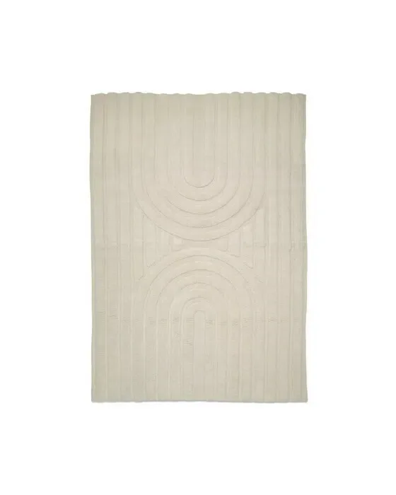 Curve tæppe ivory