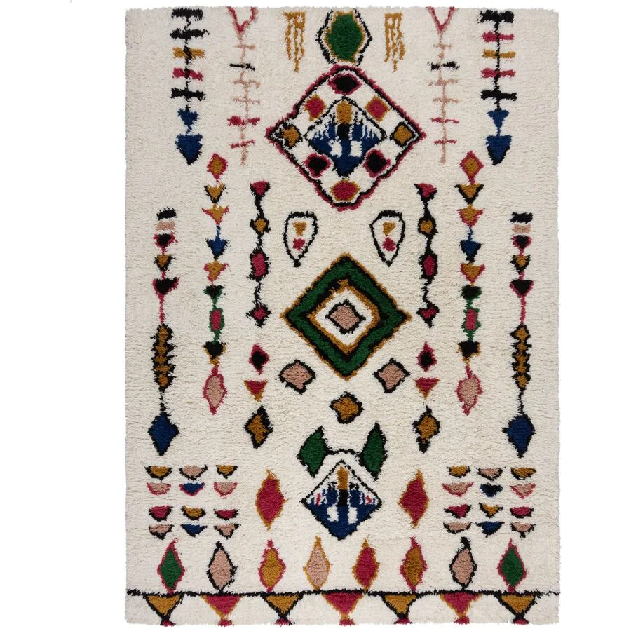 Teppich Seph Mehrfarbig Wolle 230 cm 160 cm - Farbe: Mutli
