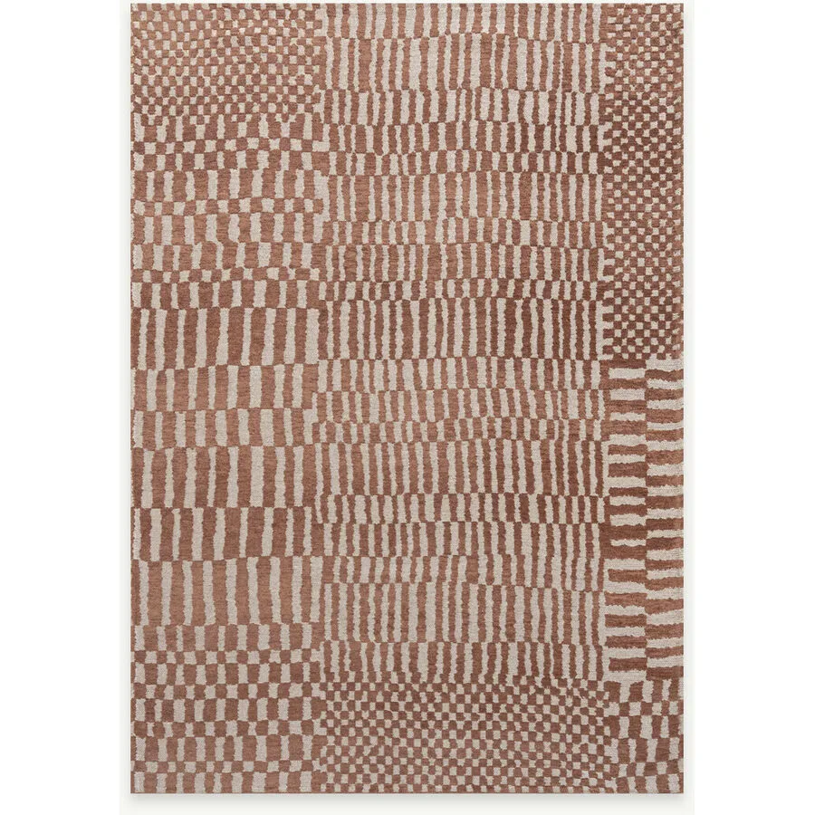 Teppich Ksar Rot Polyester 80 cm 150 cm