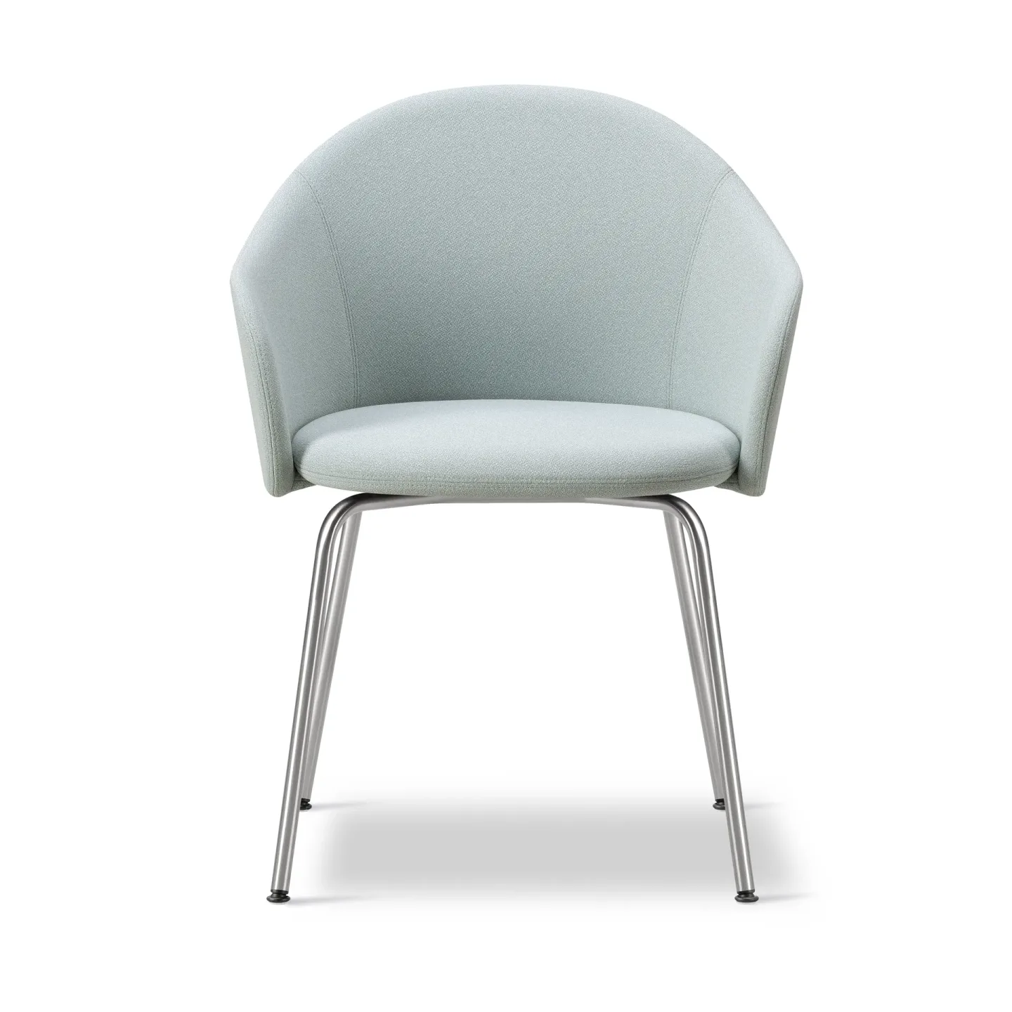 Fredericia Furniture Gomo Armchair Sessel Tube Base Mylla 811-Edelstahl