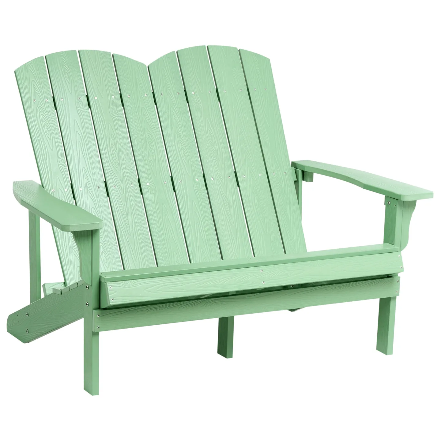 Trädgårdsbänk Adirondack 125 cm - Grön
