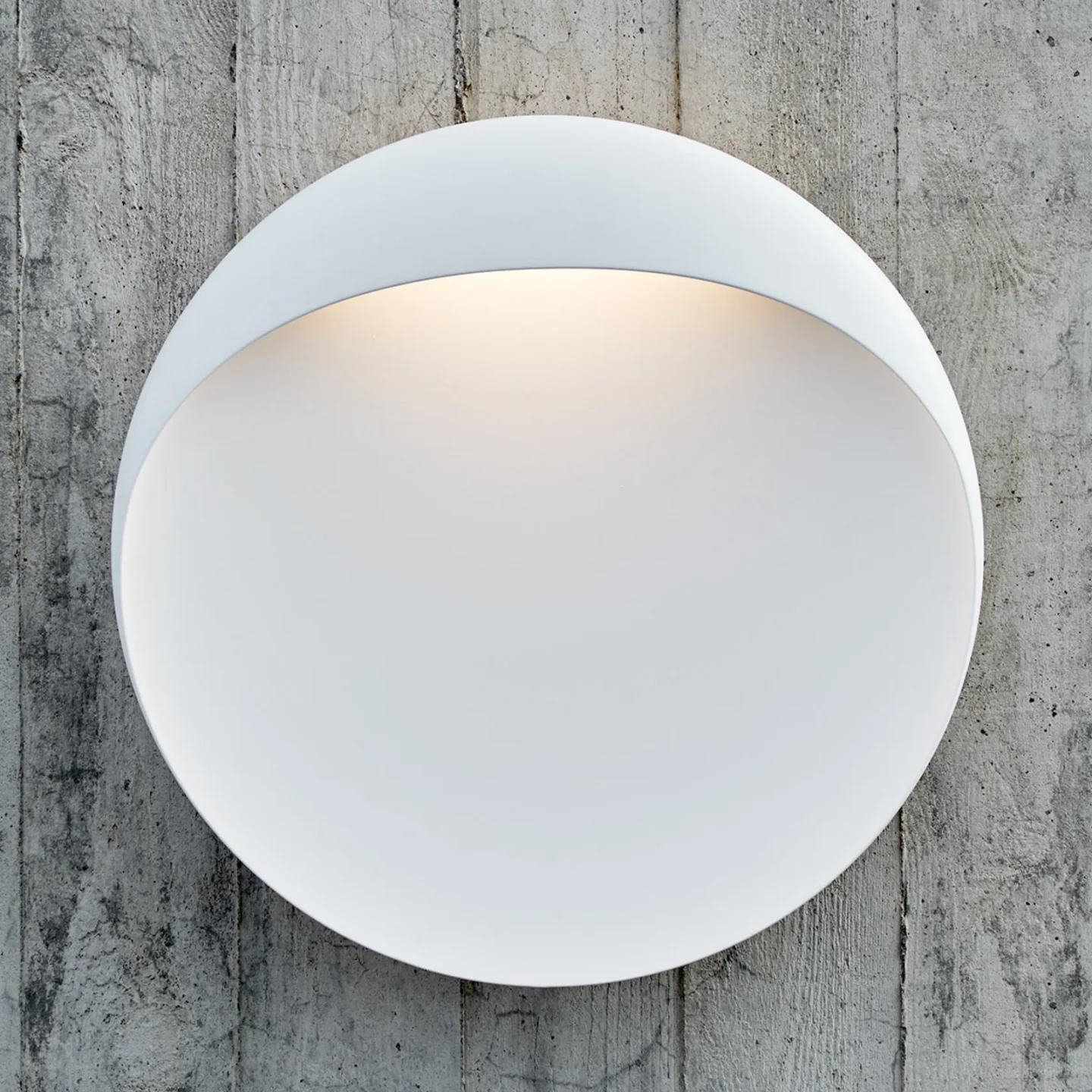 Flindt Wandleuchte Ø200 3000K Weiß - Louis Poulsen - Wohnzimmer - Design - Aluminium - Rund