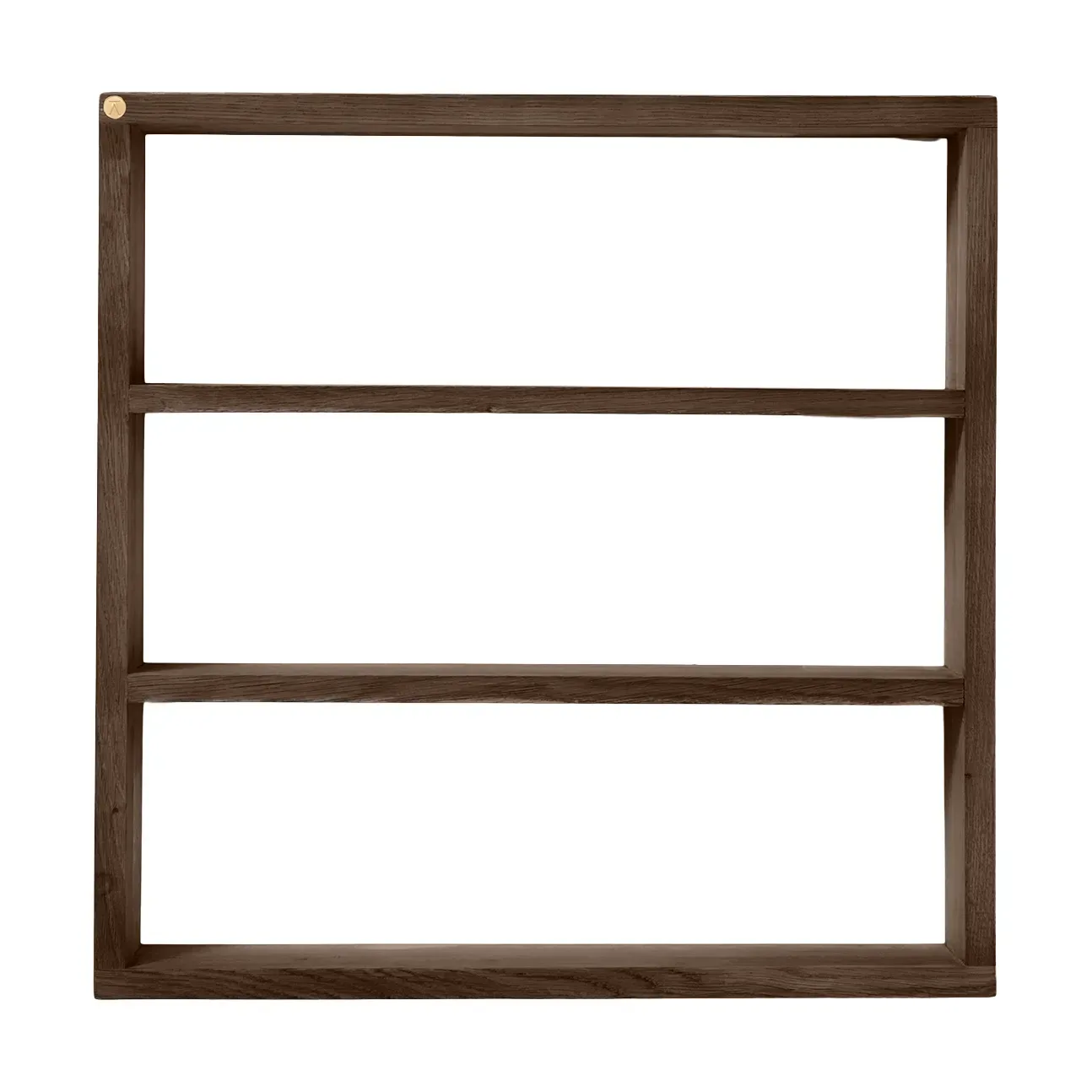 Andersen Furniture Sector Wandregal Smoked Oiled Oak, 50x50x10 cm