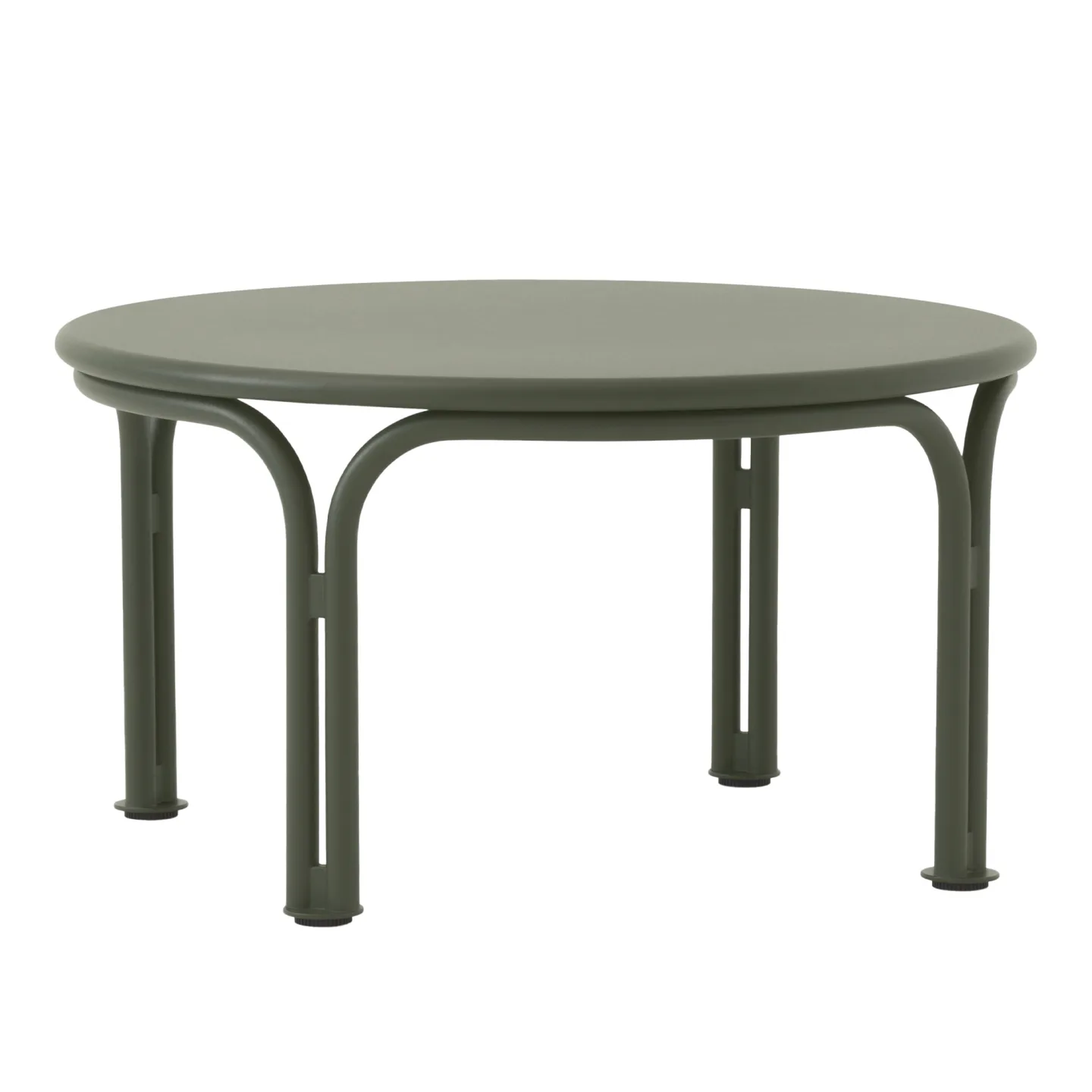 &Tradition - Thorvald Outdoor Coffee Table SC108 Ø70 cm Bronze Green - Soffbord utomhus - Space Copenhagen - Metall