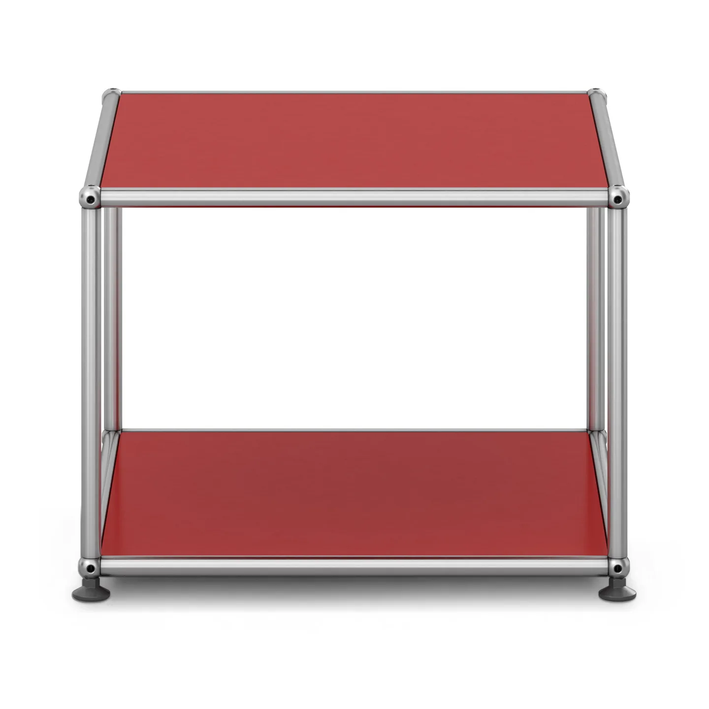 USM - USM Haller M22 23 USM Ruby Red - Sidobord - Fritz Haller & Paul Schärer - Röd - Metall