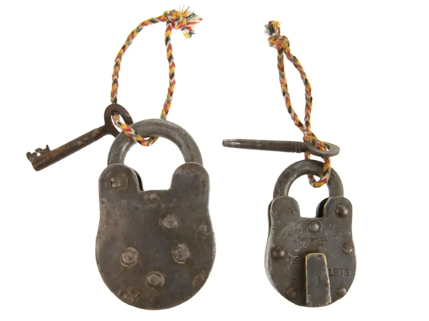 Decofinder Eisenschloss Metall H: 11 cm | Schubiger Möbel