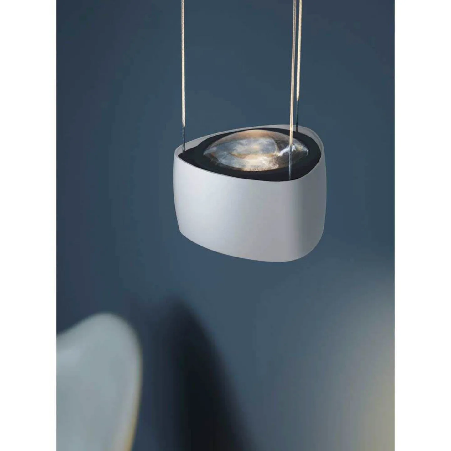 Air pendellampa White - LOOM DESIGN - Vardagsrum - Modern - Aluminium - Med en ljuskälla