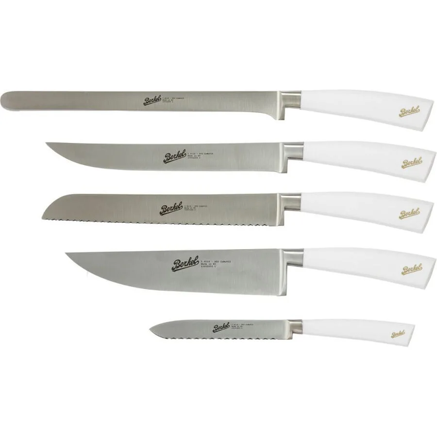 Berkel Messer-Set Elegance weiss Stahl