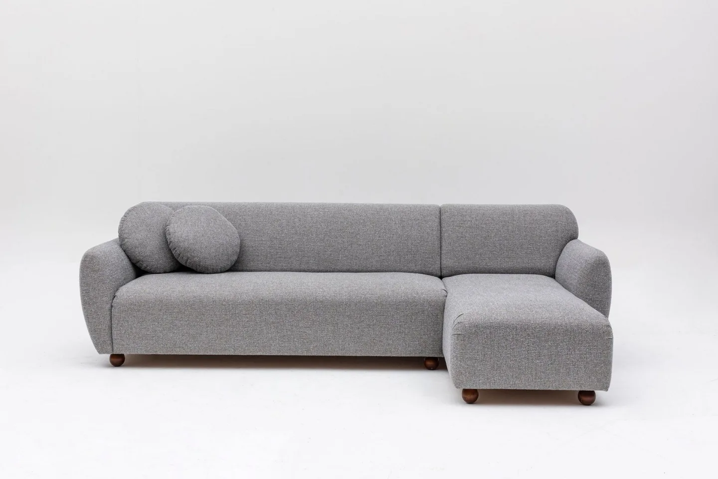 Whitecliffs Divansoffa 3-sits - Grå