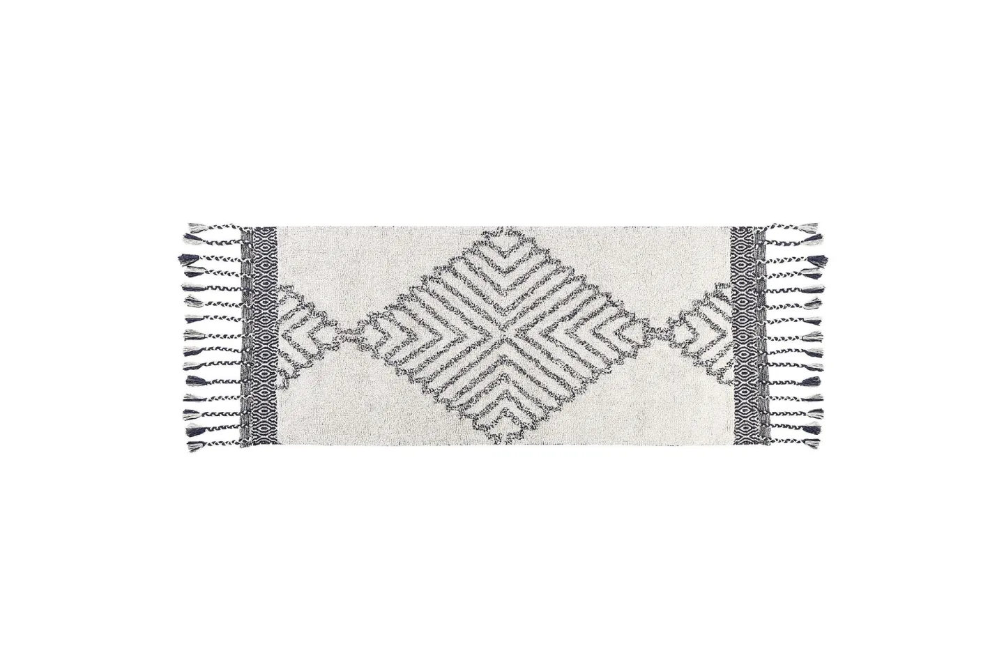 Eray Ryamatta 80x150 cm - Svart/Vit