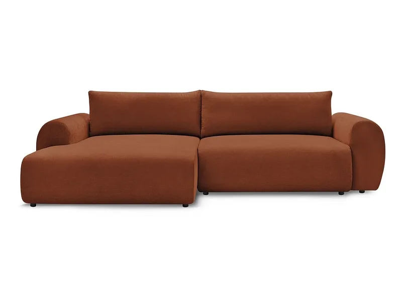 Ecksofa BOBOCHIC LUCIEN Stoff orange