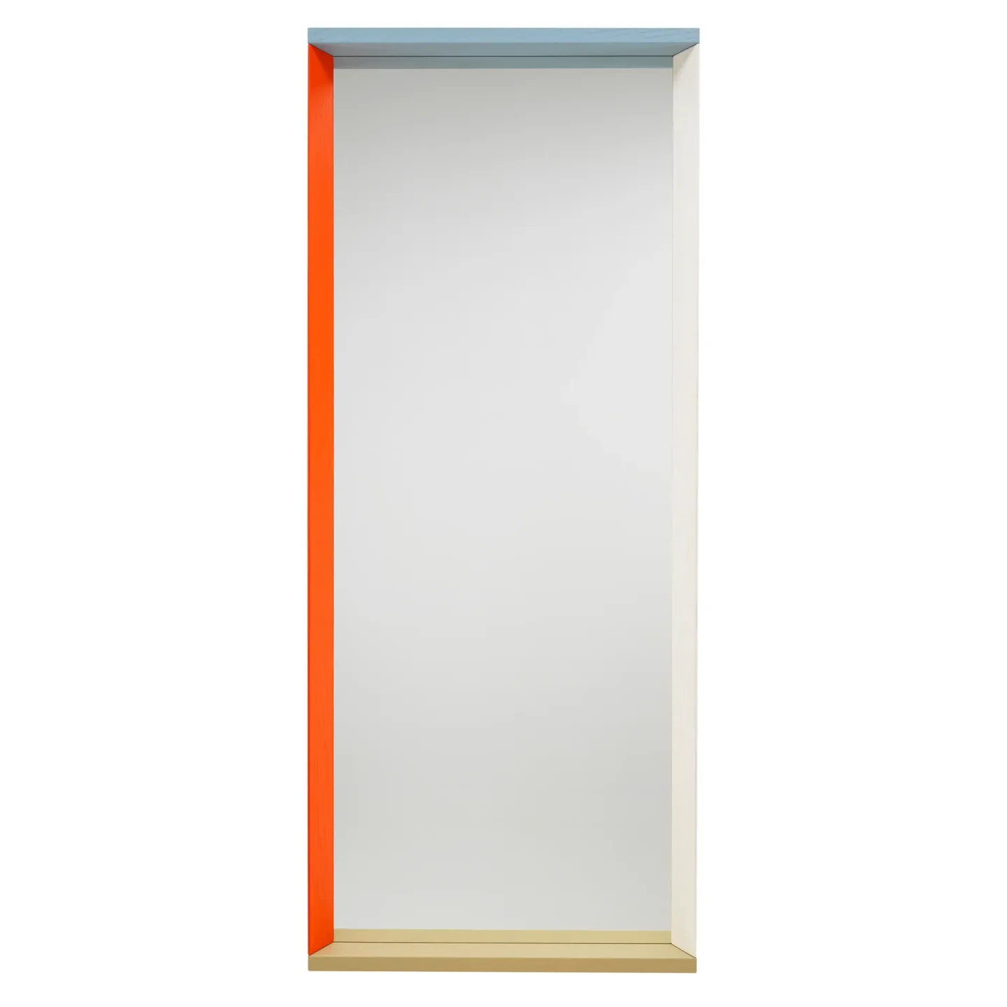 Vitra Colour Frame Mirror väggspegel large Blue-orange