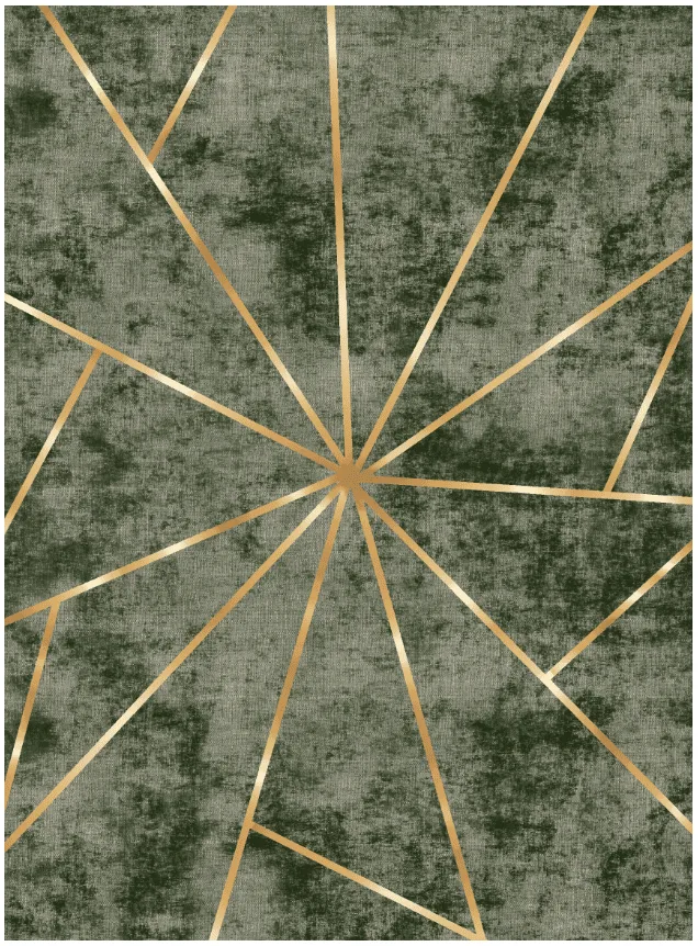 Wilton-teppe - Bellizzi (grønn) (Størrelse: 160 x 230 cm)