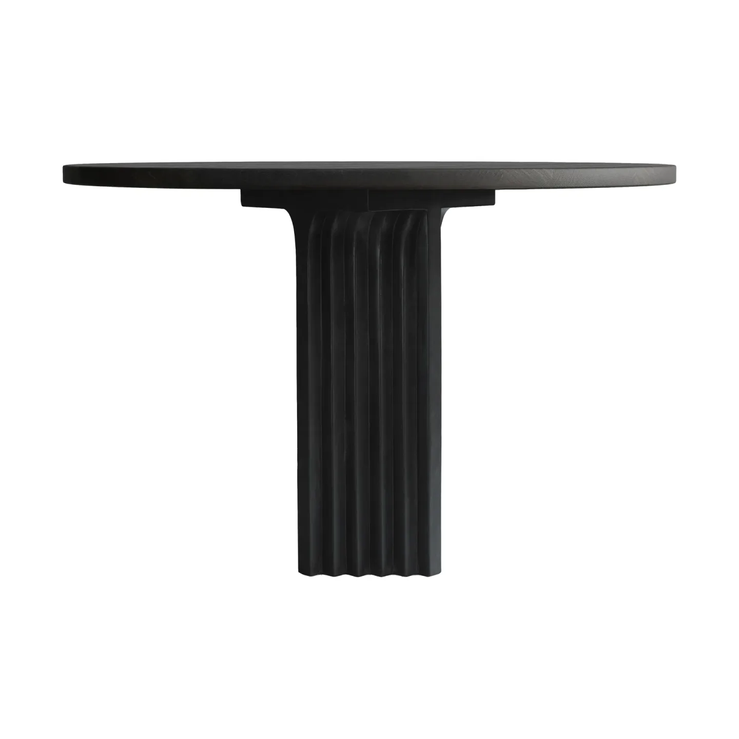 101 Copenhagen Arc Esstisch Ø120 cm Coffee black oak
