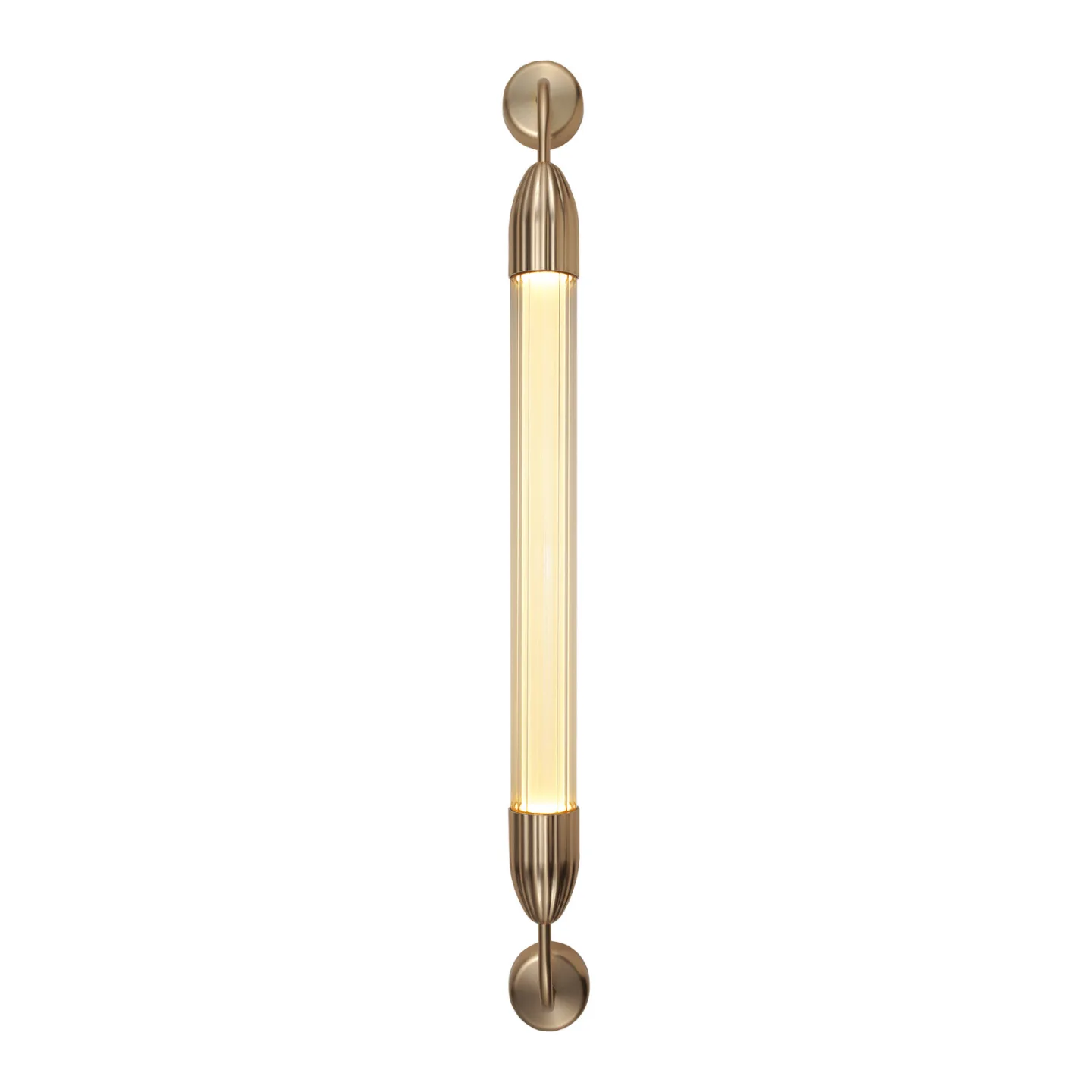 Lemon Squeeze Wandleuchte Einzeln Long Plated Brass - UMAGE - Wohnzimmer - Design - Metall - Einflammig