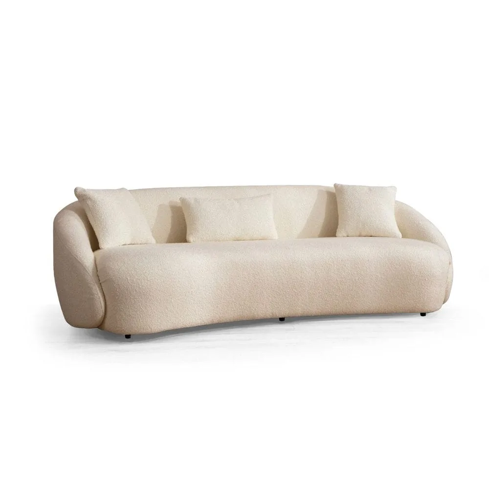 Scone 3-sits Soffa - Krämvit
