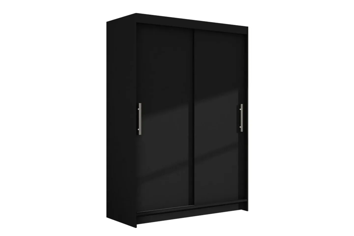 Estella Garderob 120 cm Skjutdörrar - Svart