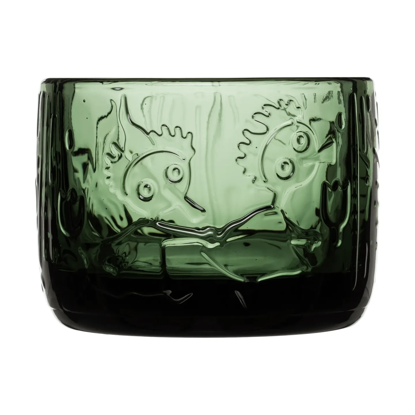 Moomin Arabia Mystikens skog Mumin Windlicht Tannengrün, Ø5,8 cm