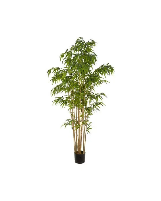 Bambus kunstig plante grøn