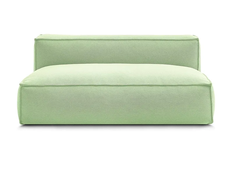 2er Gartensofa BOBOCHIC BIARRITZ Stoff chiniert grün