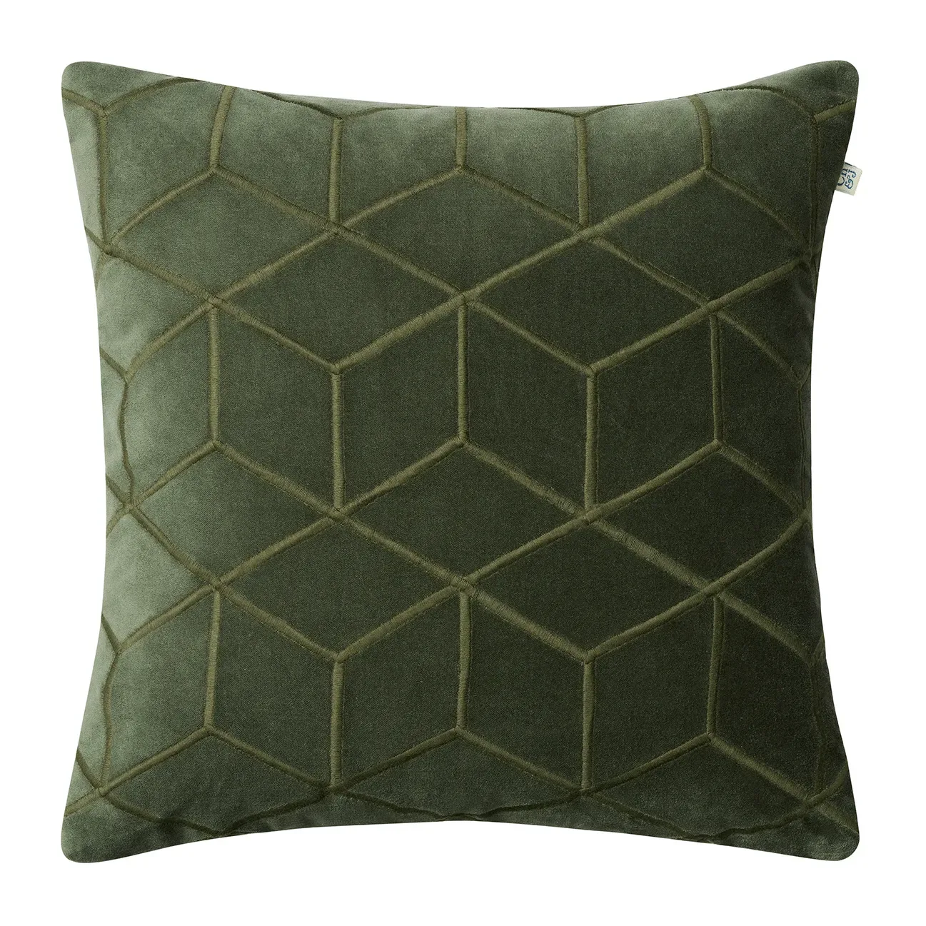 Chhatwal & Jonsson Vir Kissenbezug 50 x 50cm Forest green