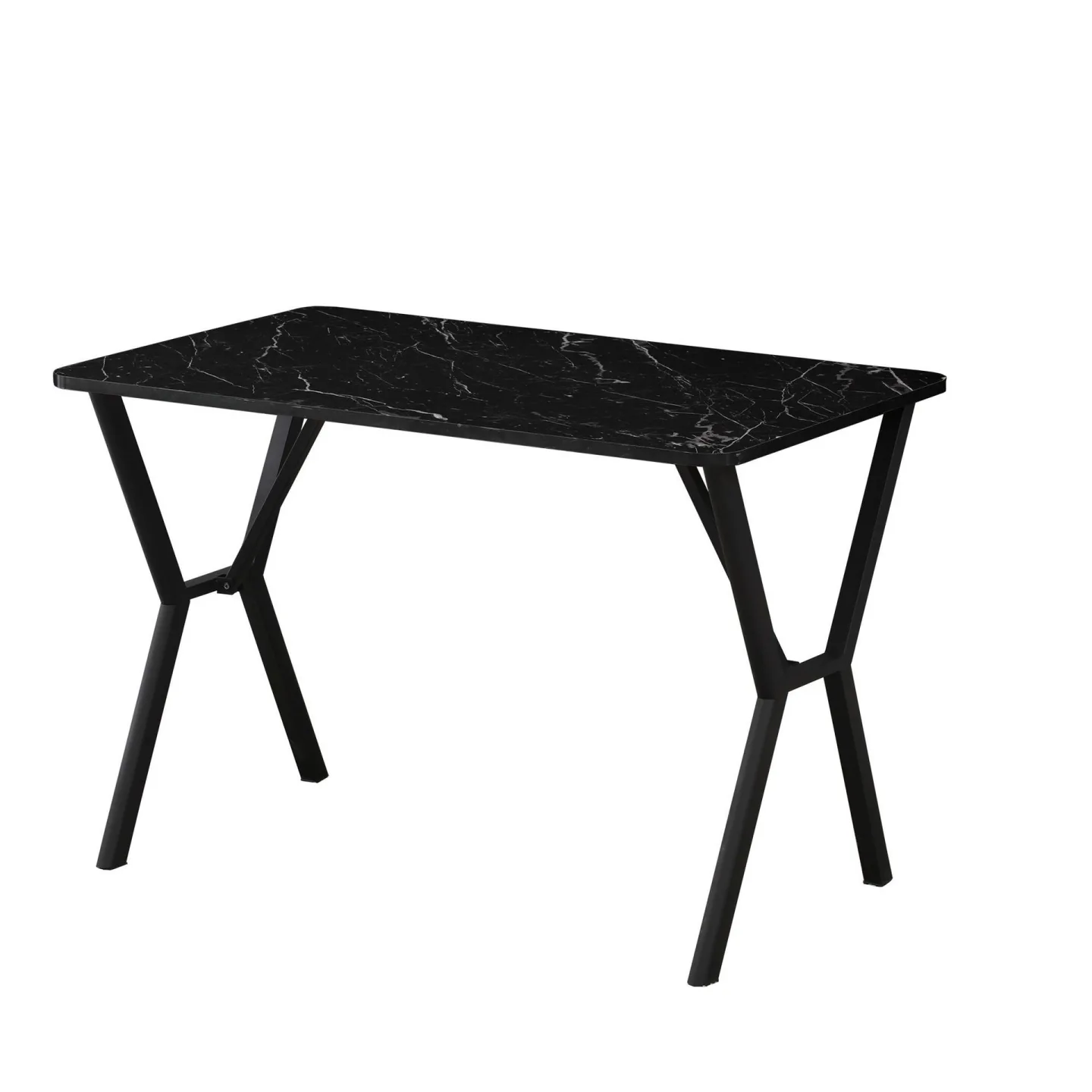 Krylor Matbord 110 cm Rektangulär - Svart