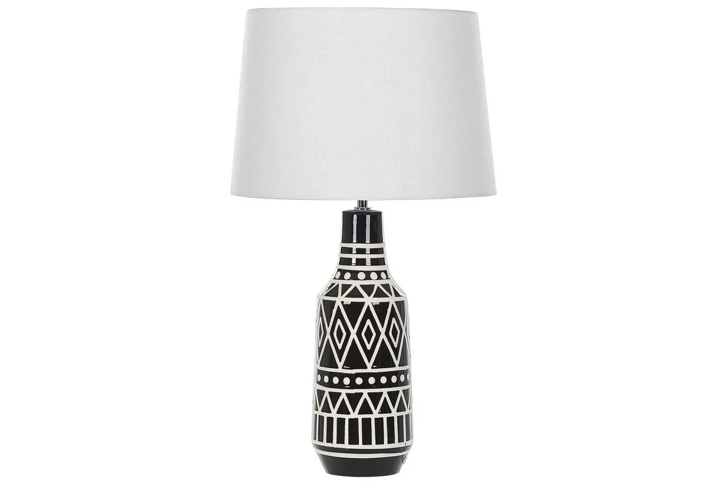 Tavolara Bordslampa 68 cm E27 - Svart/Vit
