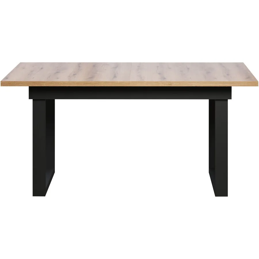 Esstisch ausziehbar Fenton eiche Holzwerkstoff B 160 T 76 cm
