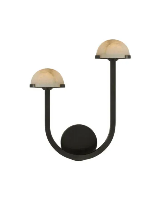 Pedra 15" Asymmetrical Left Sconce Bronze