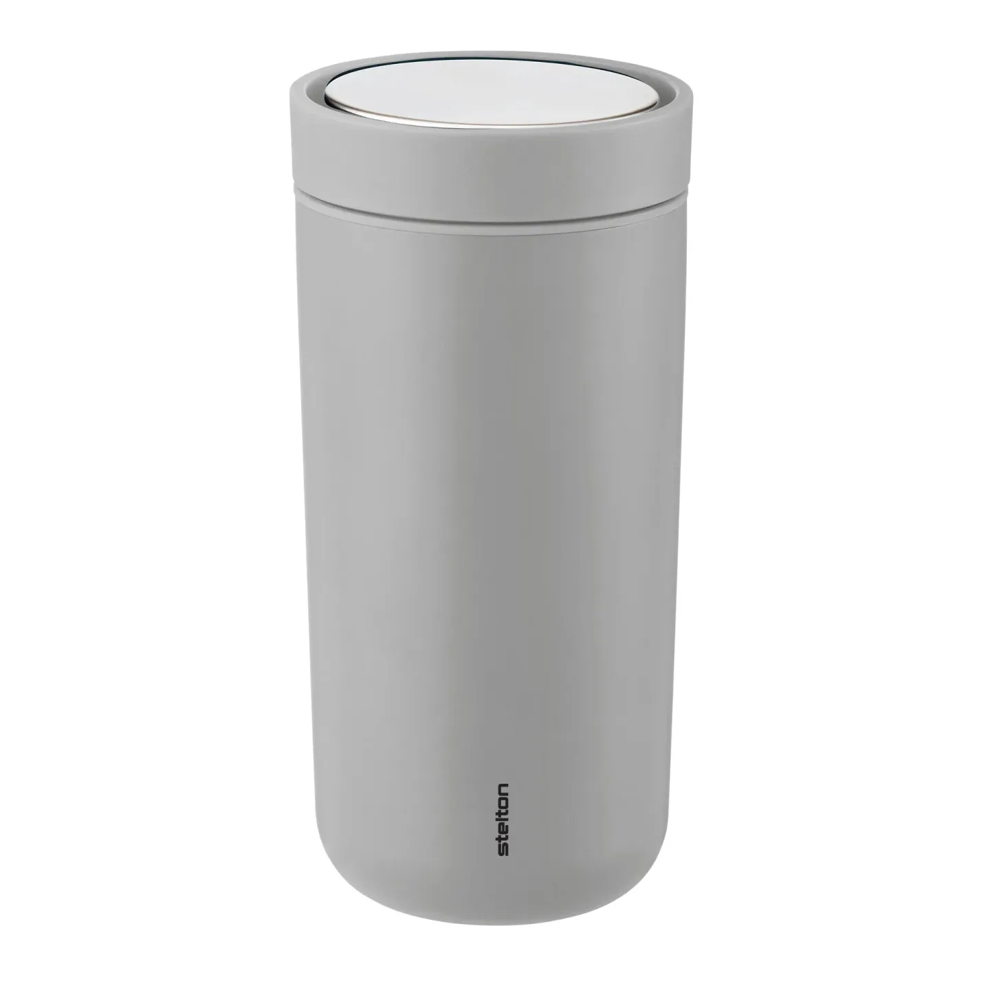 Stelton To Go Click termosmugg 0,4 l Mat light grey