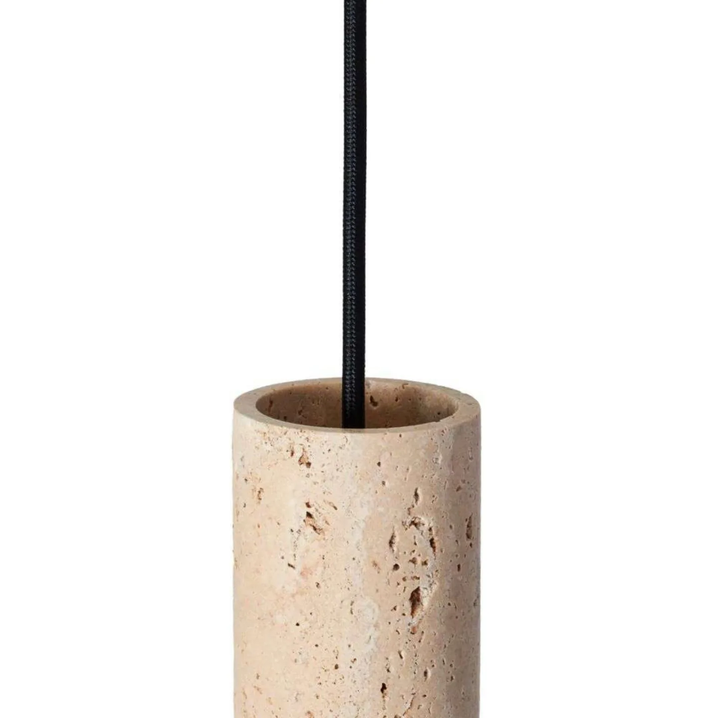 Core Spot Pendel Creme Travertine - Made By Hand - Spisestue - Marmor