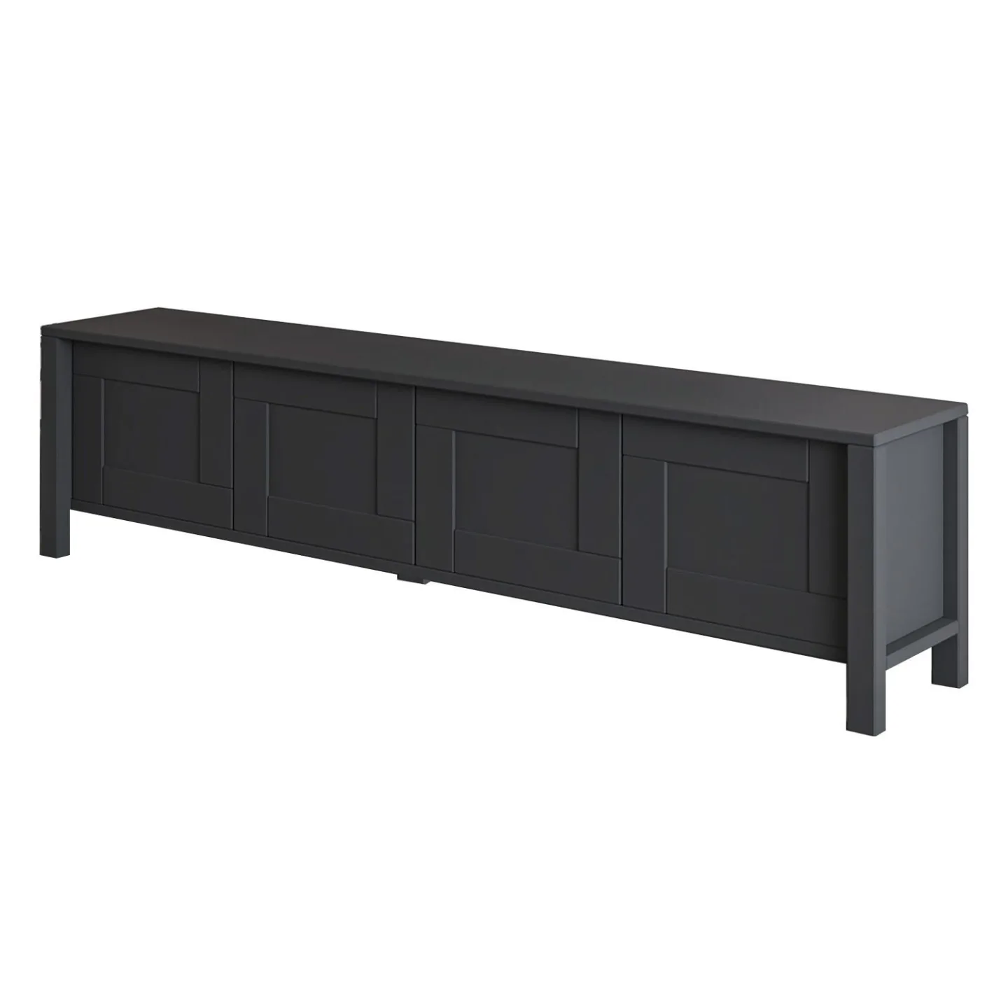 Belor TV-bänk 160x45x35 cm - Antracit