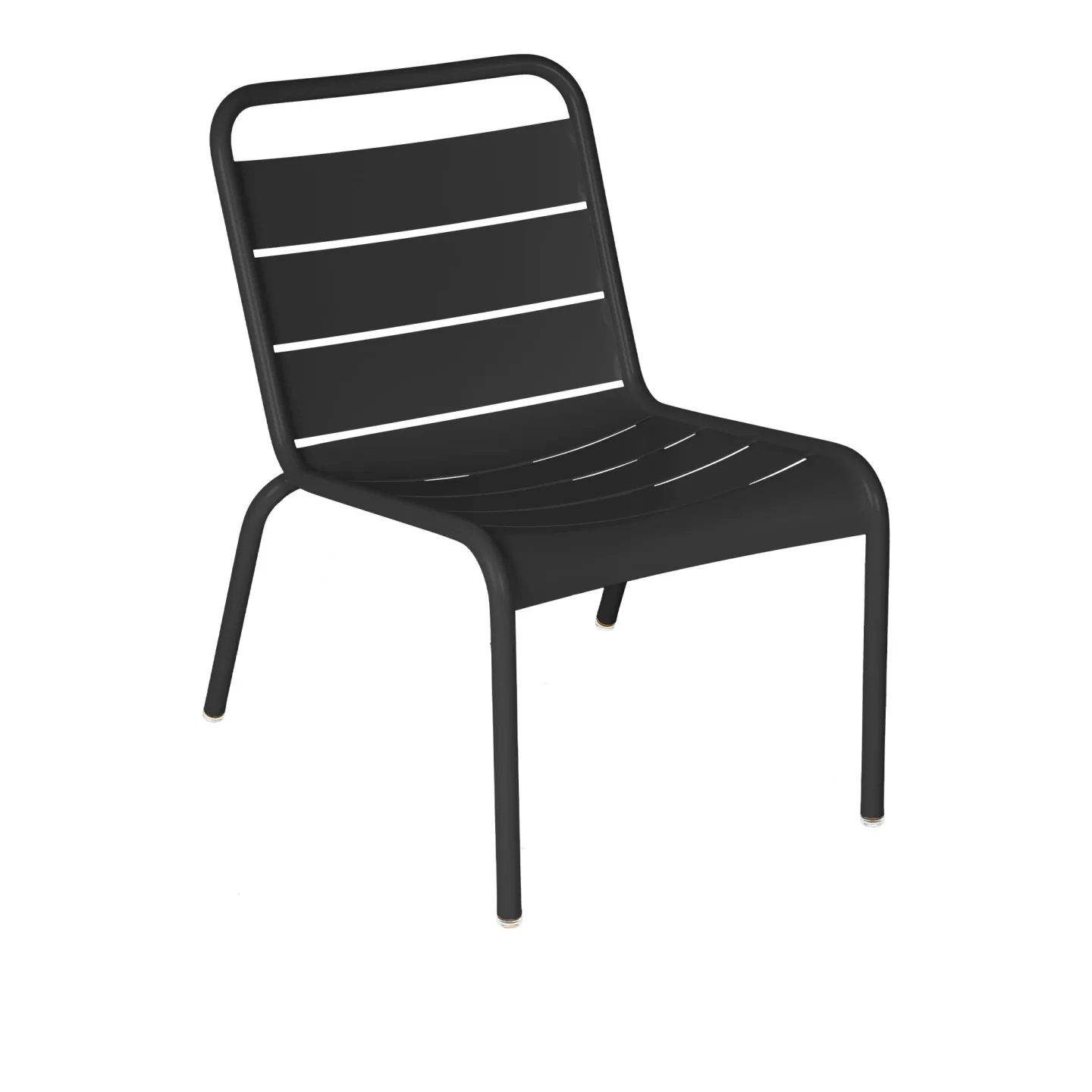 Fermob - Luxembourg Lounge Chair Anthracite - Fåtöljer utomhus - Frédéric Sofia - Grå - Metall