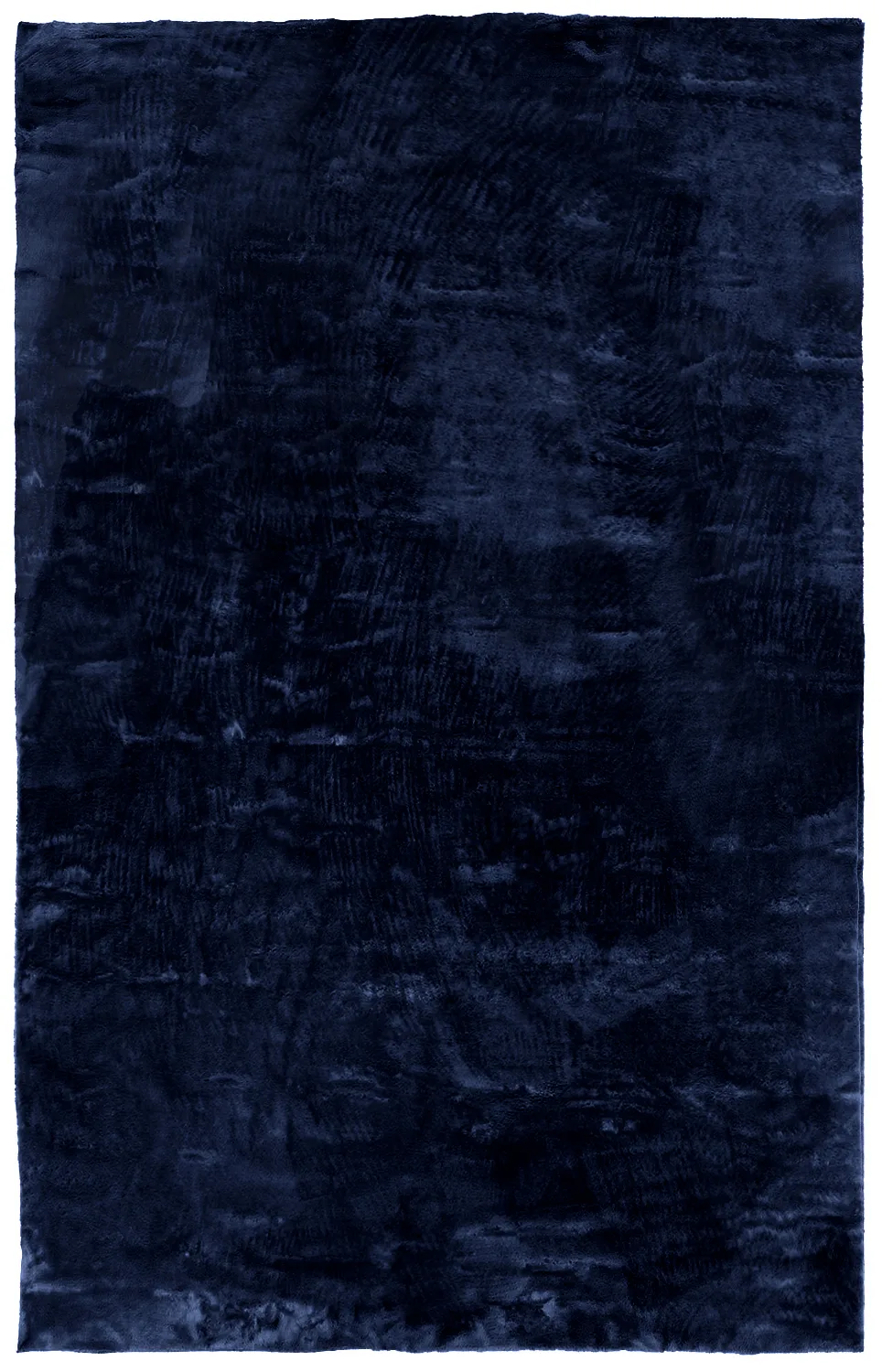 Ryetepper - Aranga Super Soft Fur (mørke blå) (Størrelse: 200 x 290 cm)