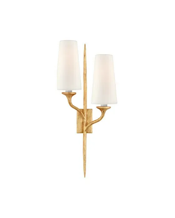 Iberia Double Sconce guld
