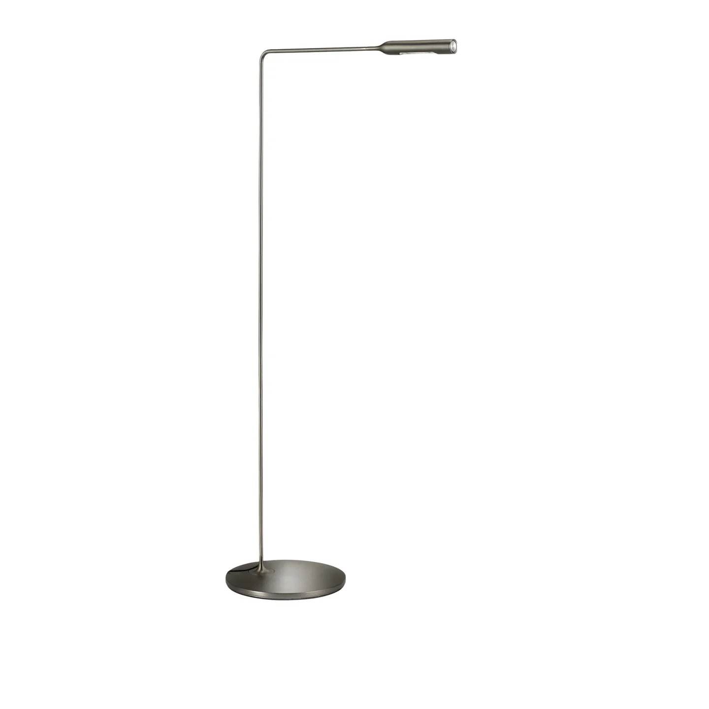 Lumina - Flo Floor golvlampa gunmetal - Läslampor - Foster & Partners - Silver,Grå