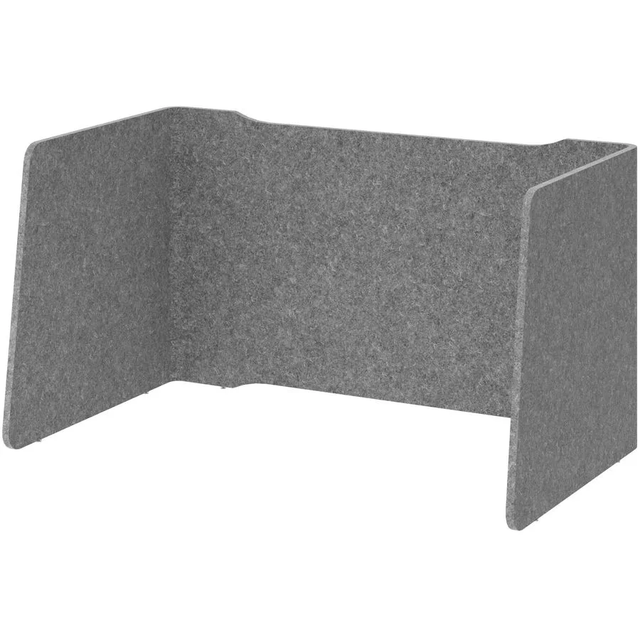 Sichtblende Office Braun Vlies - Farbe: Buche
