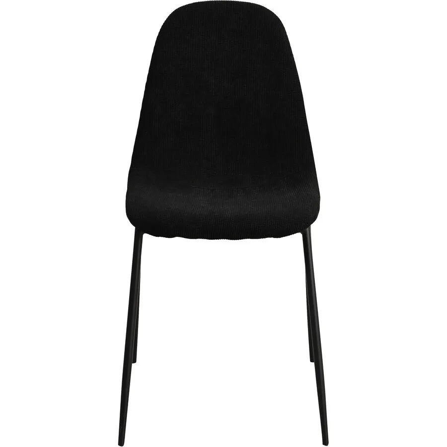 Stuhl Maris schwarz Polyester/Metall