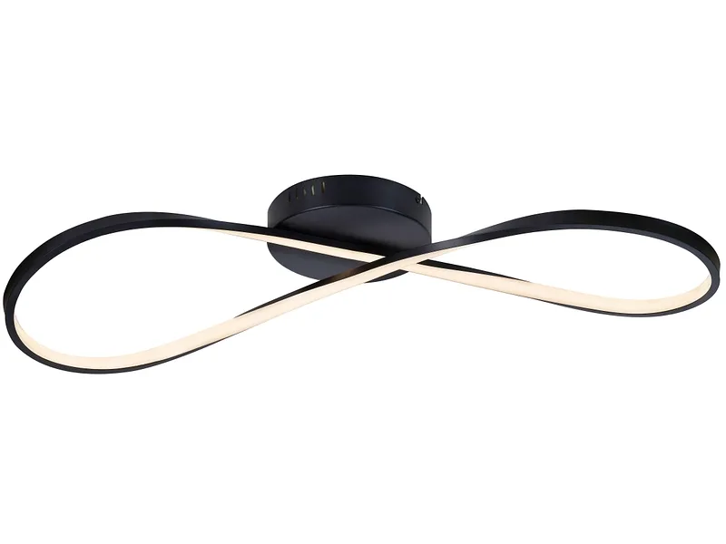 Deckenlampe HONG 26cm 30W schwarz