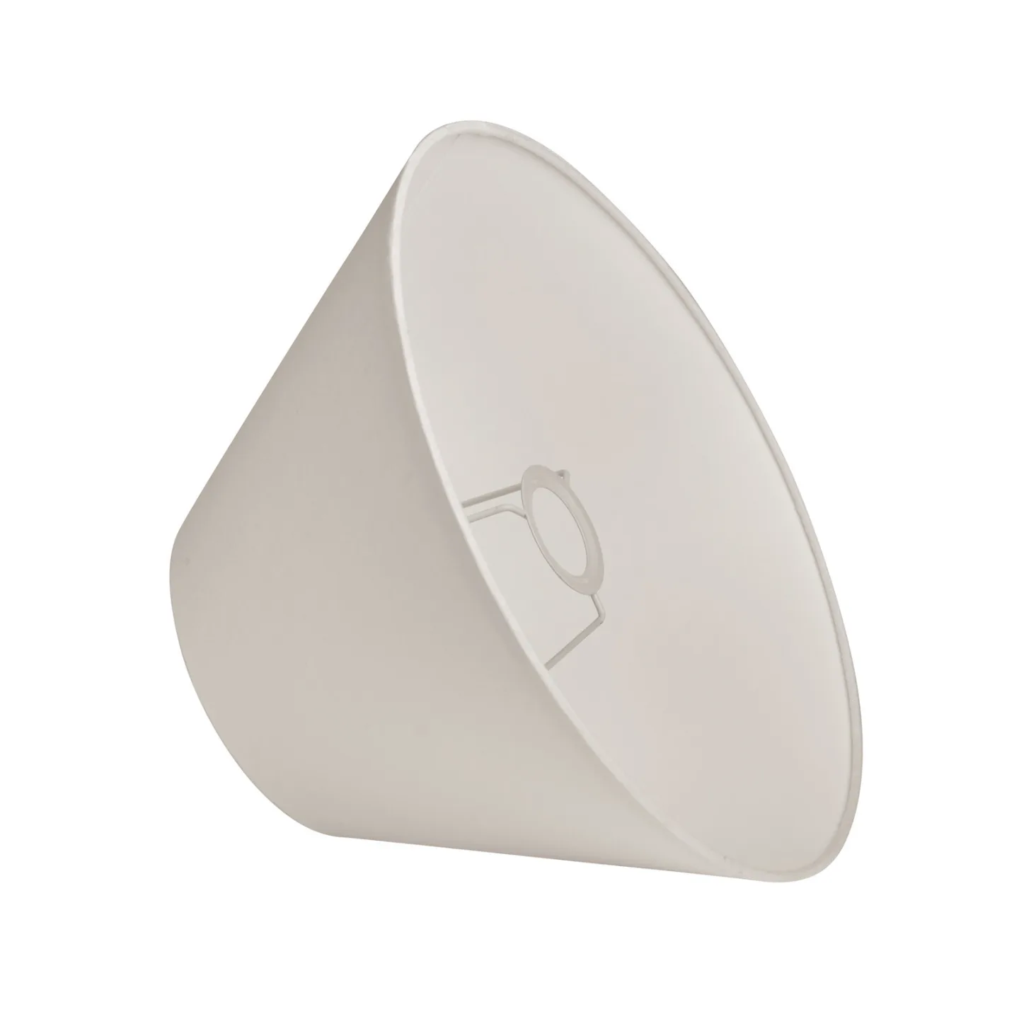 Basic bred lampeskærm, hvid, Ø 35 cm – Watt & Veke Basic wide Watt & Veke - Design - Stof / tekstil