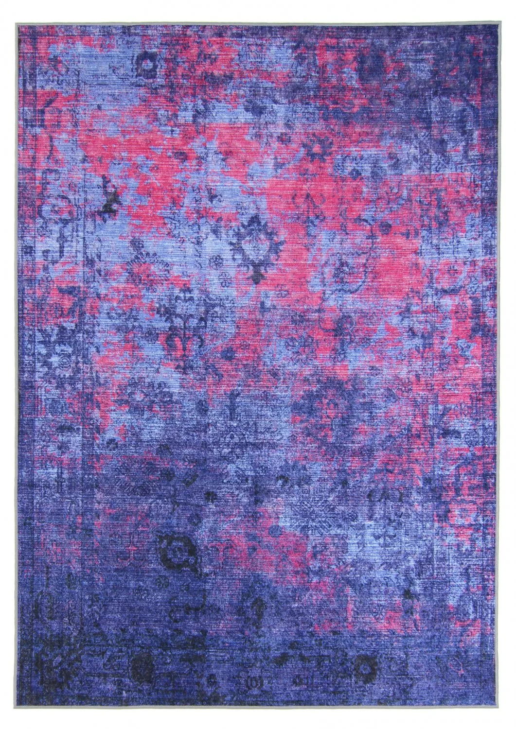Wilton-teppe - Violetta (lilla) (Størrelse: 160 x 230 cm)