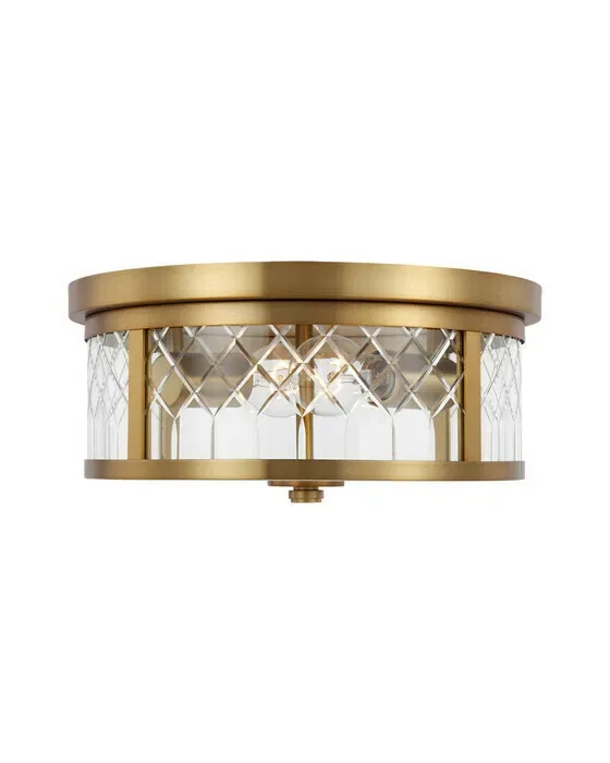 Alec Flush Mount Brass