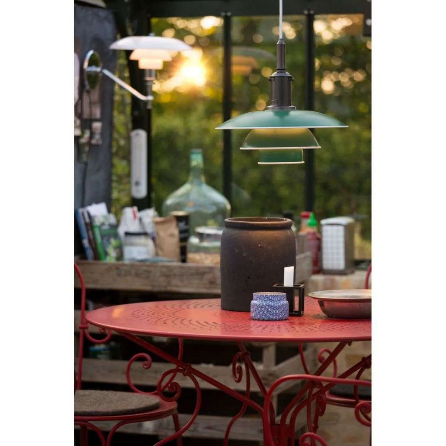 PH 3/2 vegglampe, hvit/opal, glass, 23,5 cm - Louis Poulsen - Stue - Aluminium
