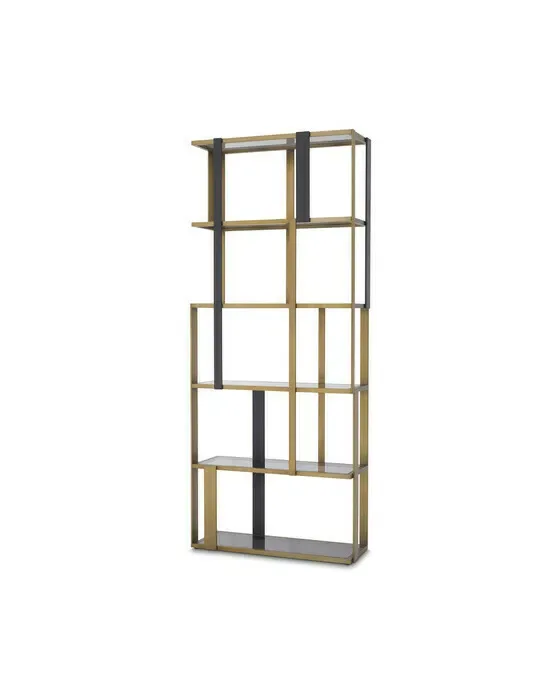 Clio Cabinet Brushed Brass