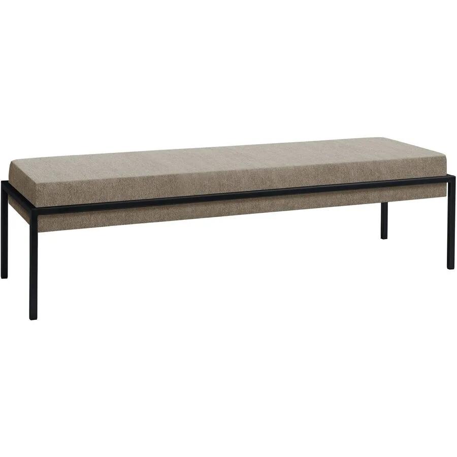 Hasena Bank Pato sand Stoff B 144 H 38 cm