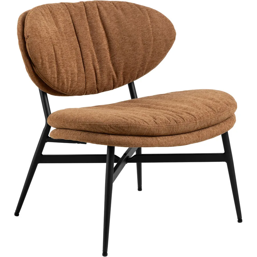 Sessel Burma terracotta Stoff B 70 T 73 H 76 cm