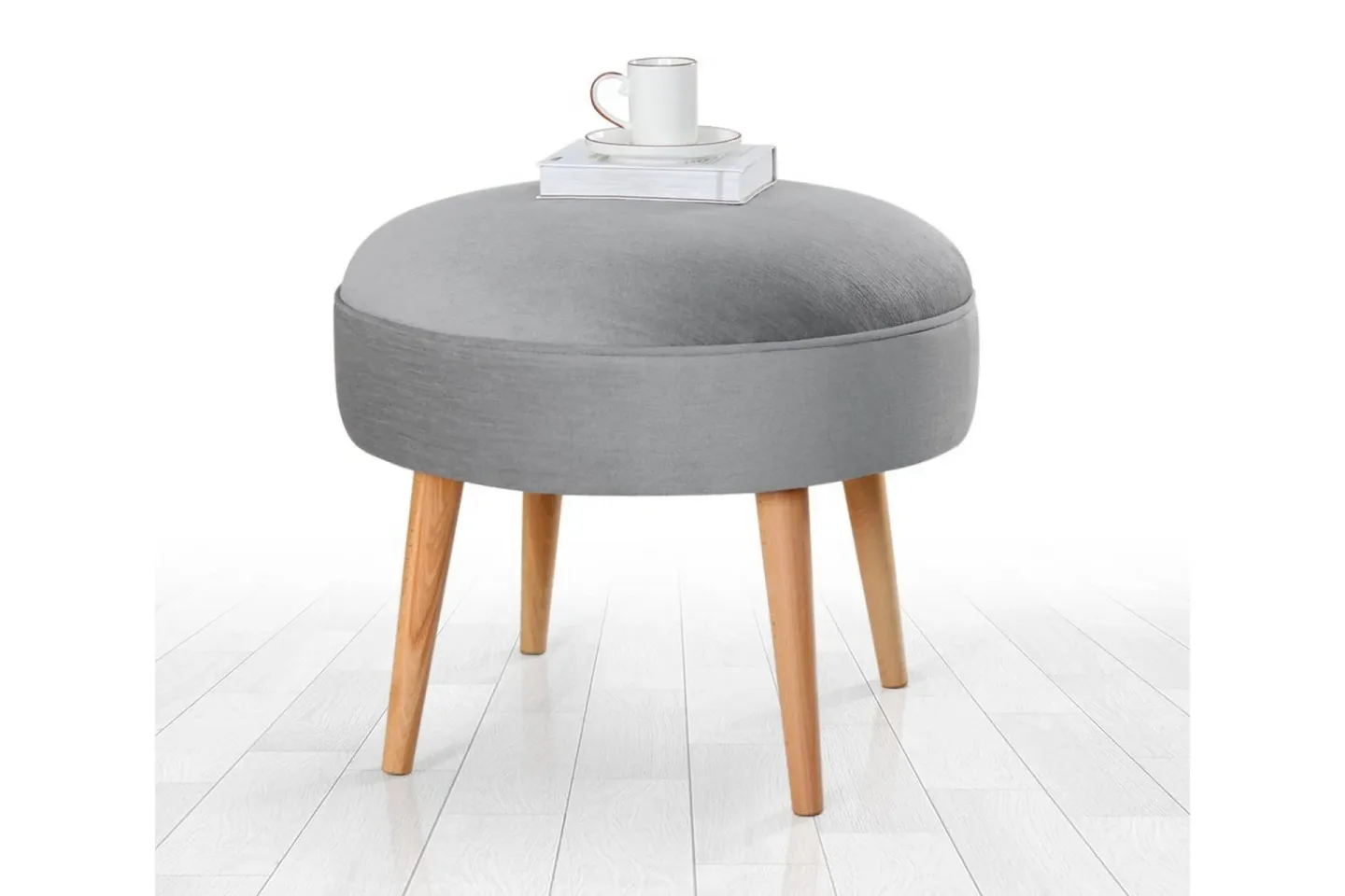 Graysen Sittpuff 52 cm - Grå